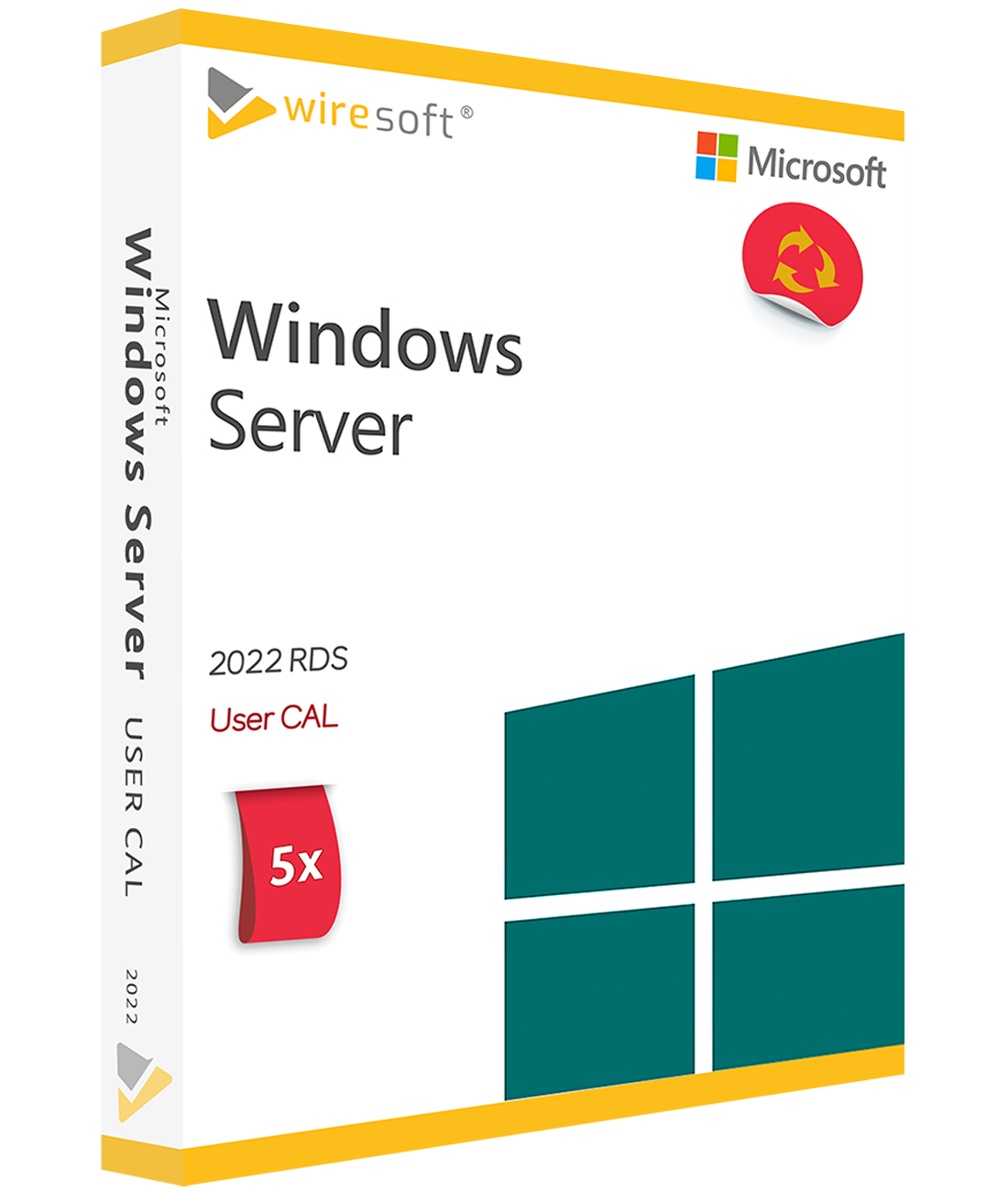 Licence Microsoft Windows Server 2008 – 5 Utilisateurs – Cal – Français – Standard