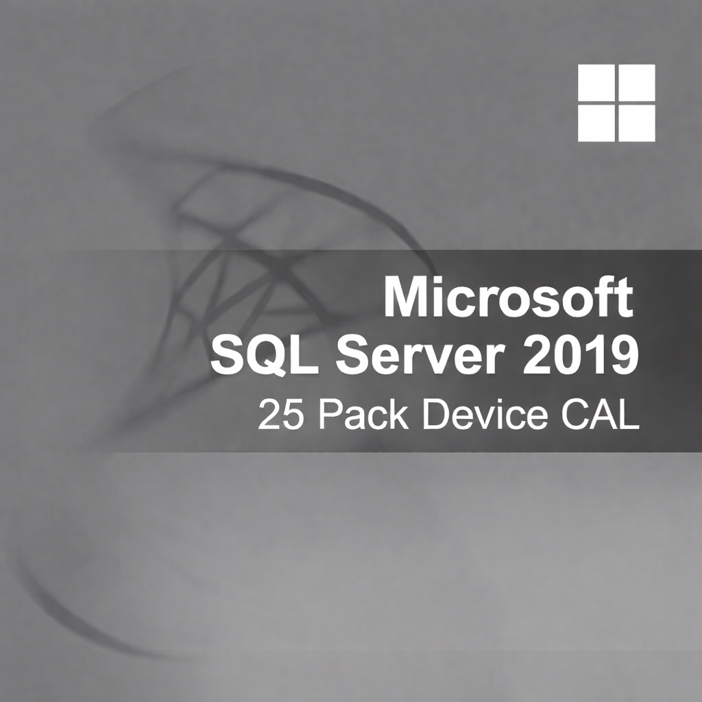 MICROSOFT SQL SERVER 2019 - 25 PACK DEVICE CAL | Wiresoft