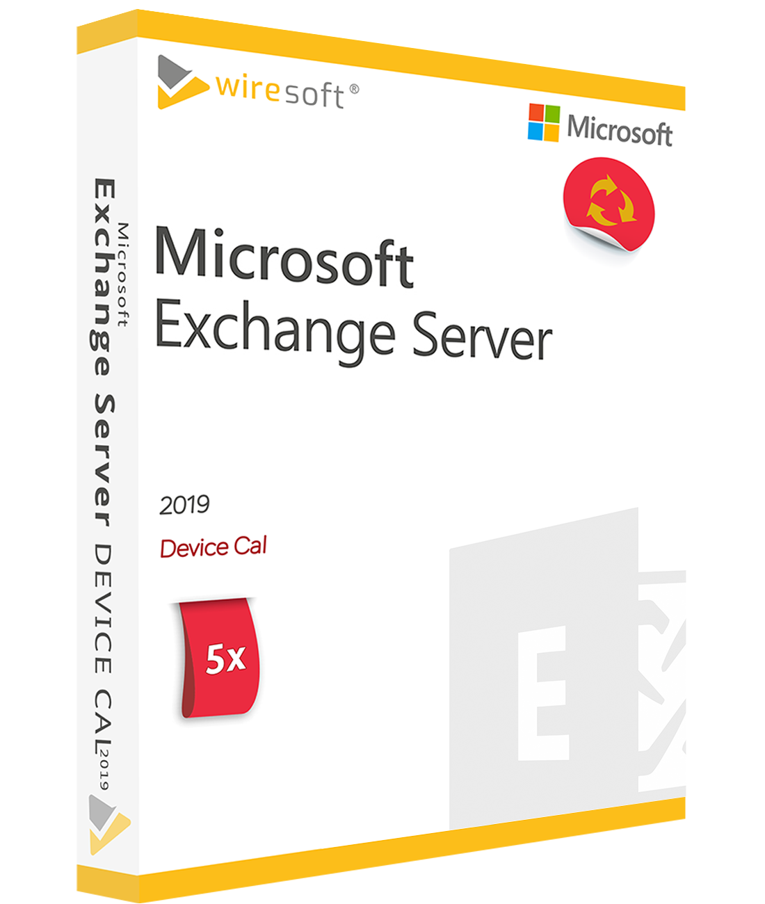 Microsoft Exchange Server 2019 - 5 Pack Device CAL | Wiresoft