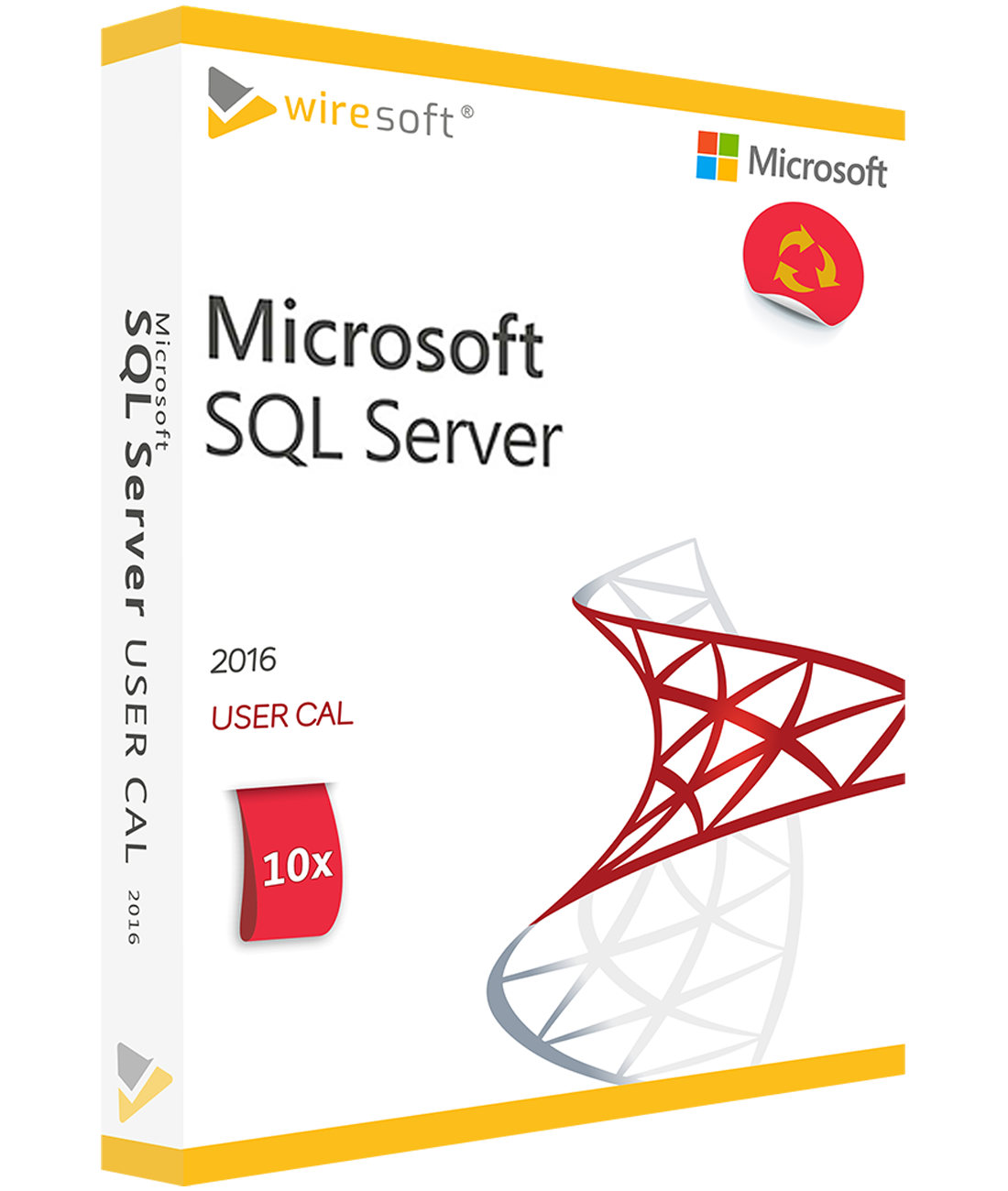 MICROSOFT SQL SERVER 2016 - 10 PACK USER CAL | Wiresoft