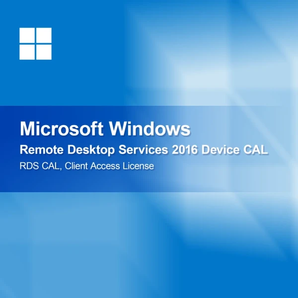 MICROSOFT REMOTE DESKTOP SERVICES 2016 DEVICE CAL