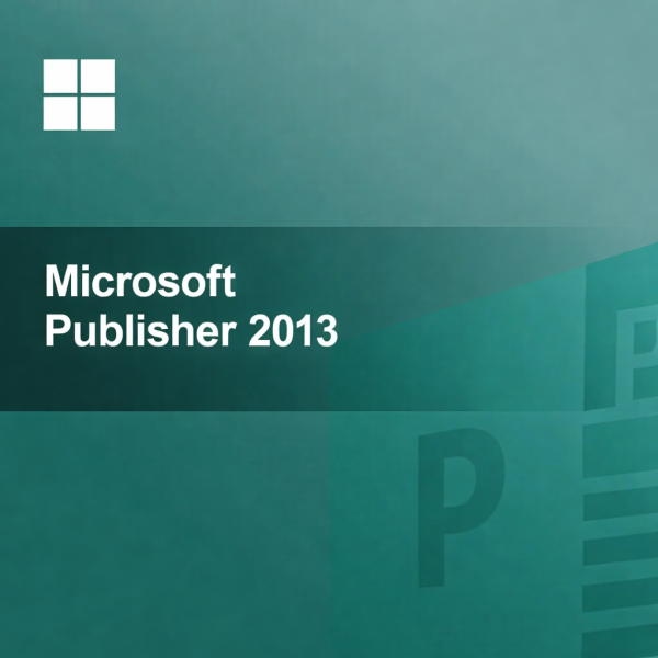 "MICROSOFT PUBLISHER 2013