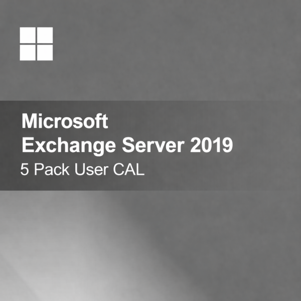 Microsoft Exchange Server 2019 - 5 Pack User CAL