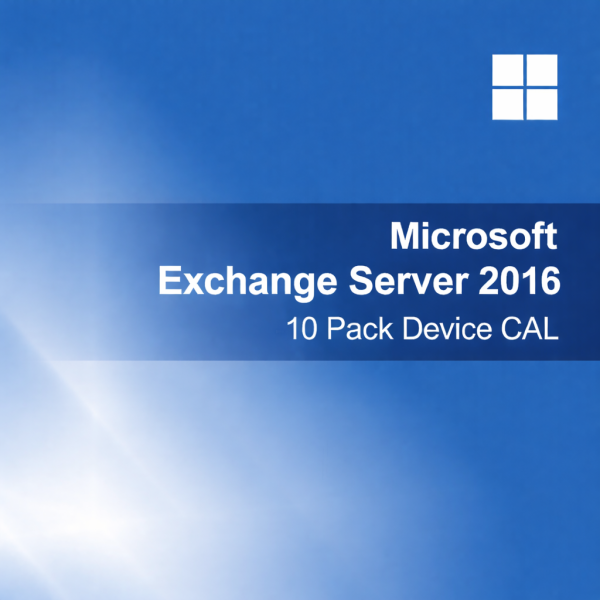MICROSOFT EXCHANGE SERVER 2016 - 10 PACK DEVICE CAL