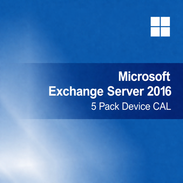 Microsoft Exchange Server 2016 - 5 Pack Device CAL