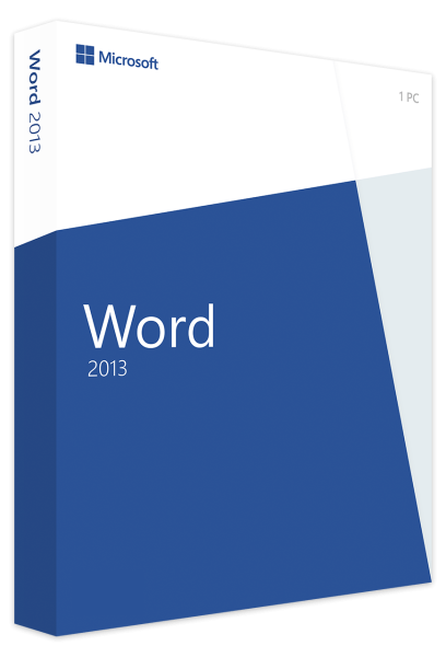 MICROSOFT WORD 2013
