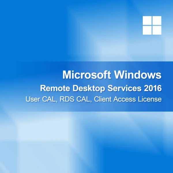 MICROSOFT REMOTE DESKTOP SERVICES 2016 USER CAL