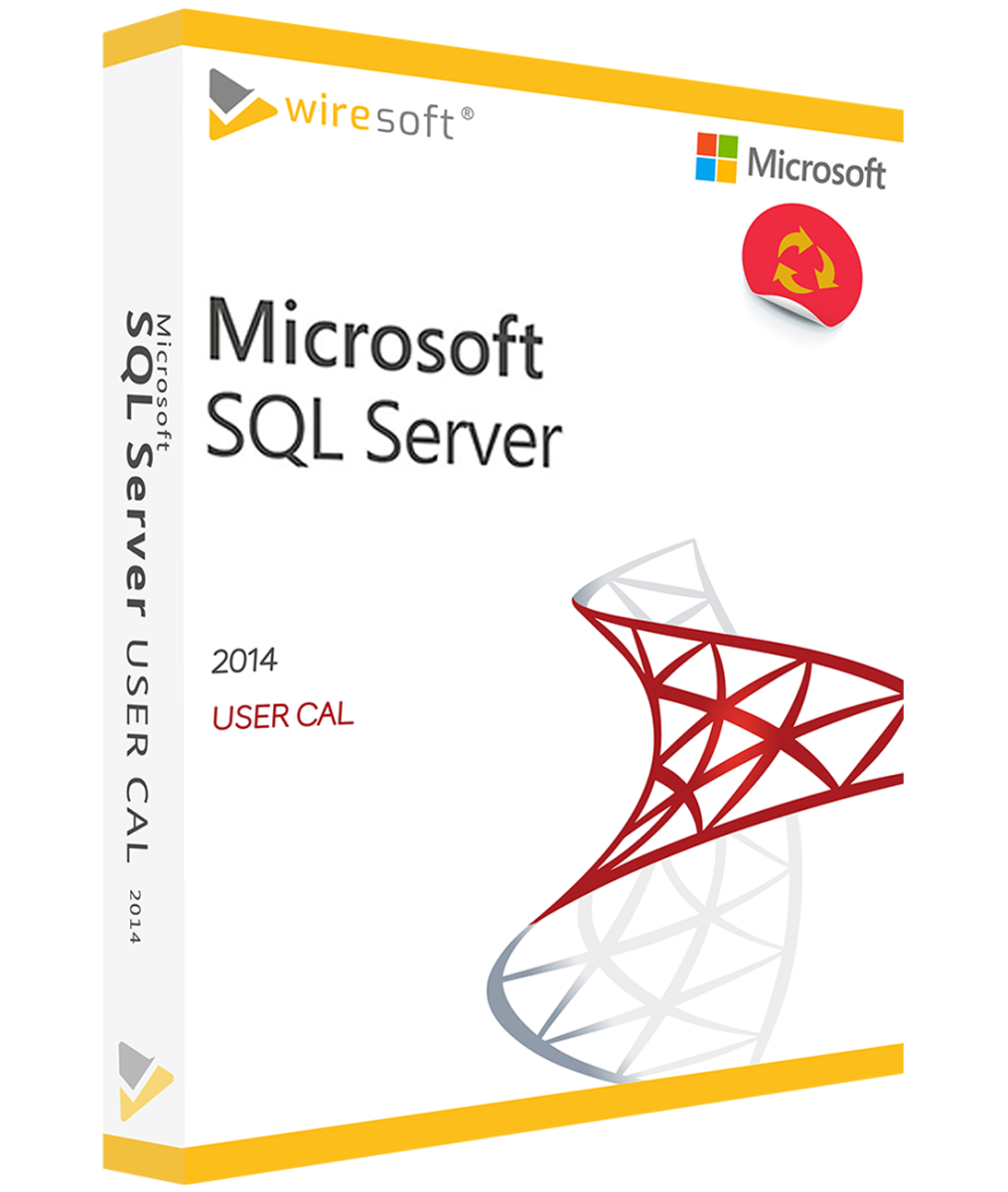SQL Server 2014 Microsoft SQL Server Server Wiresoft Ihr Ansprechpartner für gebrauchte SQL Server 2014 Microsoft SQL Server Server Wiresoft Ihr Ansprechpartner für gebrauchte