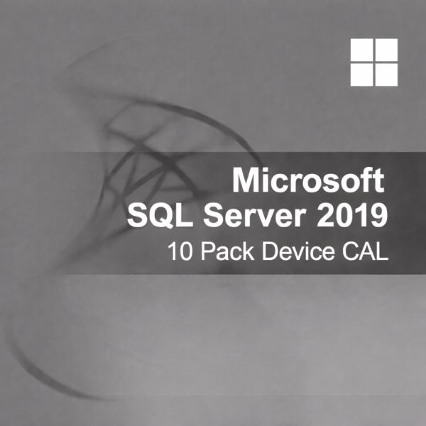 Microsoft SQL Server 2019 - 10 Pack Device CALs